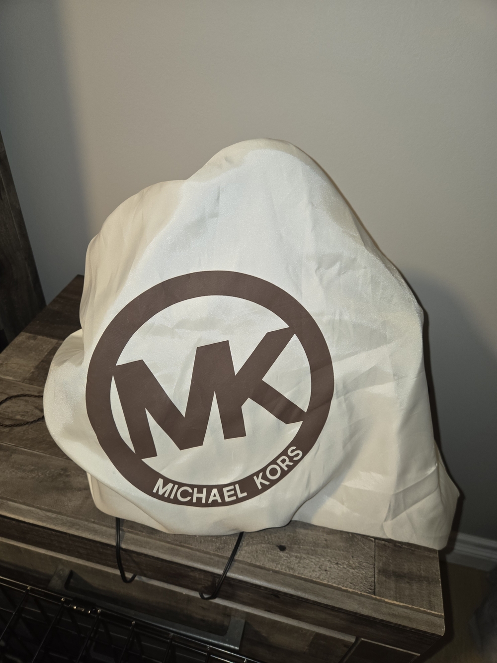 Michael Kors Dust Bag with Brown MK Logo